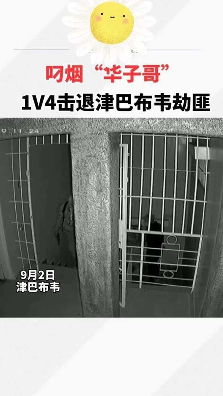 津巴布韦华人"华子哥",1v4勇敢击退劫匪