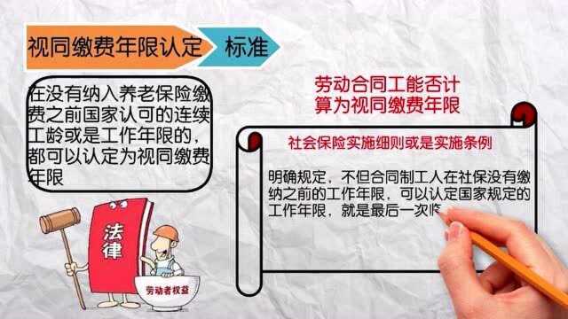 1988年企业职工,连续工龄,视同缴费年限怎么算?