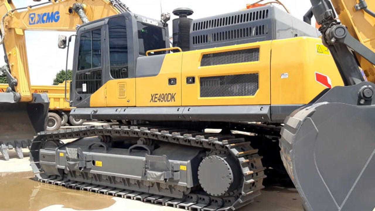 徐工490挖掘机用料厚实国产车里最看好它