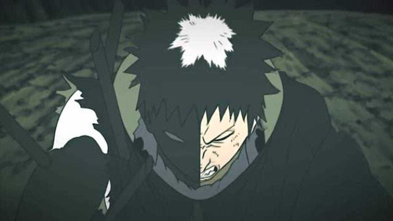 火影忍者带土黑发变白发这一瞬间他有多痛苦