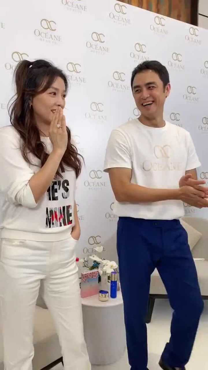 明道一脸欣赏张庭从眼神能看出来