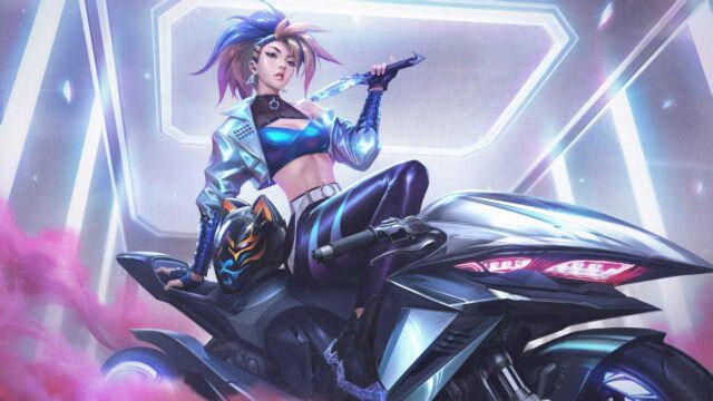 LOL新皮肤:K/DA ALL OUT 阿卡丽 皮肤特效预览