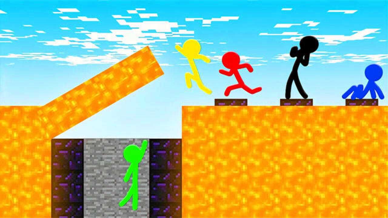 Minecraft动画：火柴人VS我的世界秘密基地_高清1080P在线观看平台_腾讯视频}