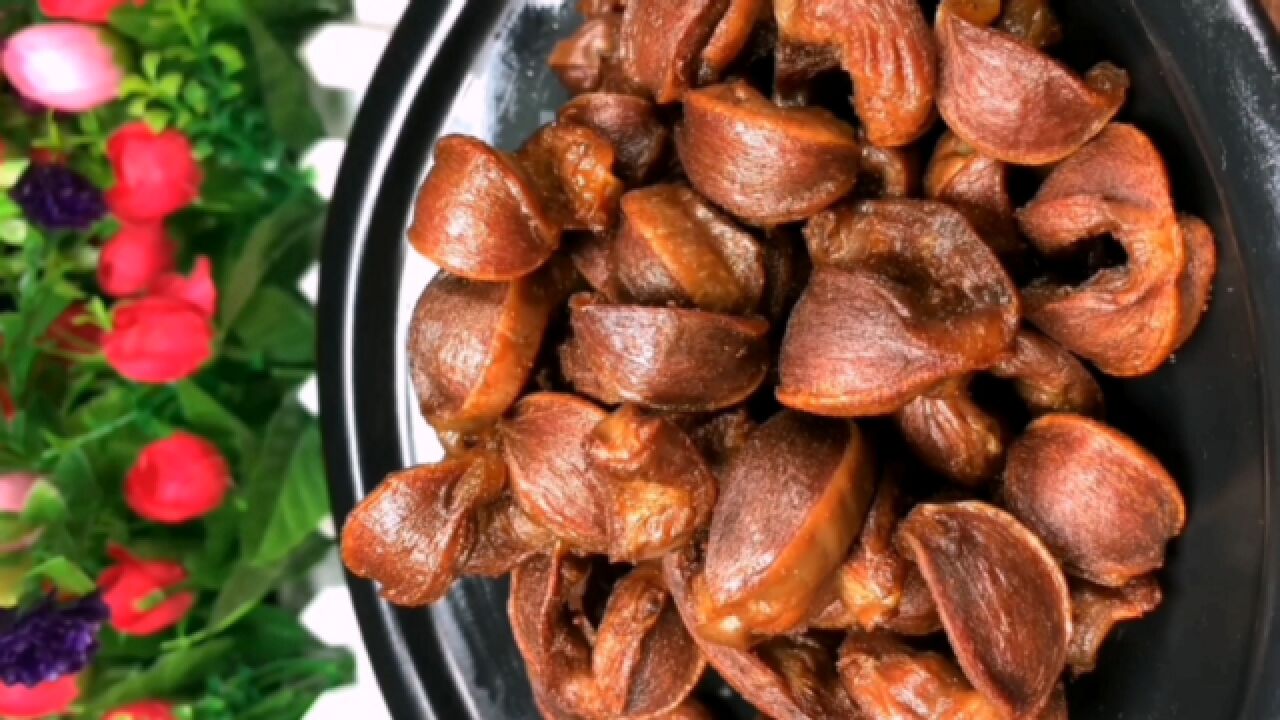 家常美食炸鸡胗的做法,外焦里嫩,无腥有口感,下酒菜美美的!