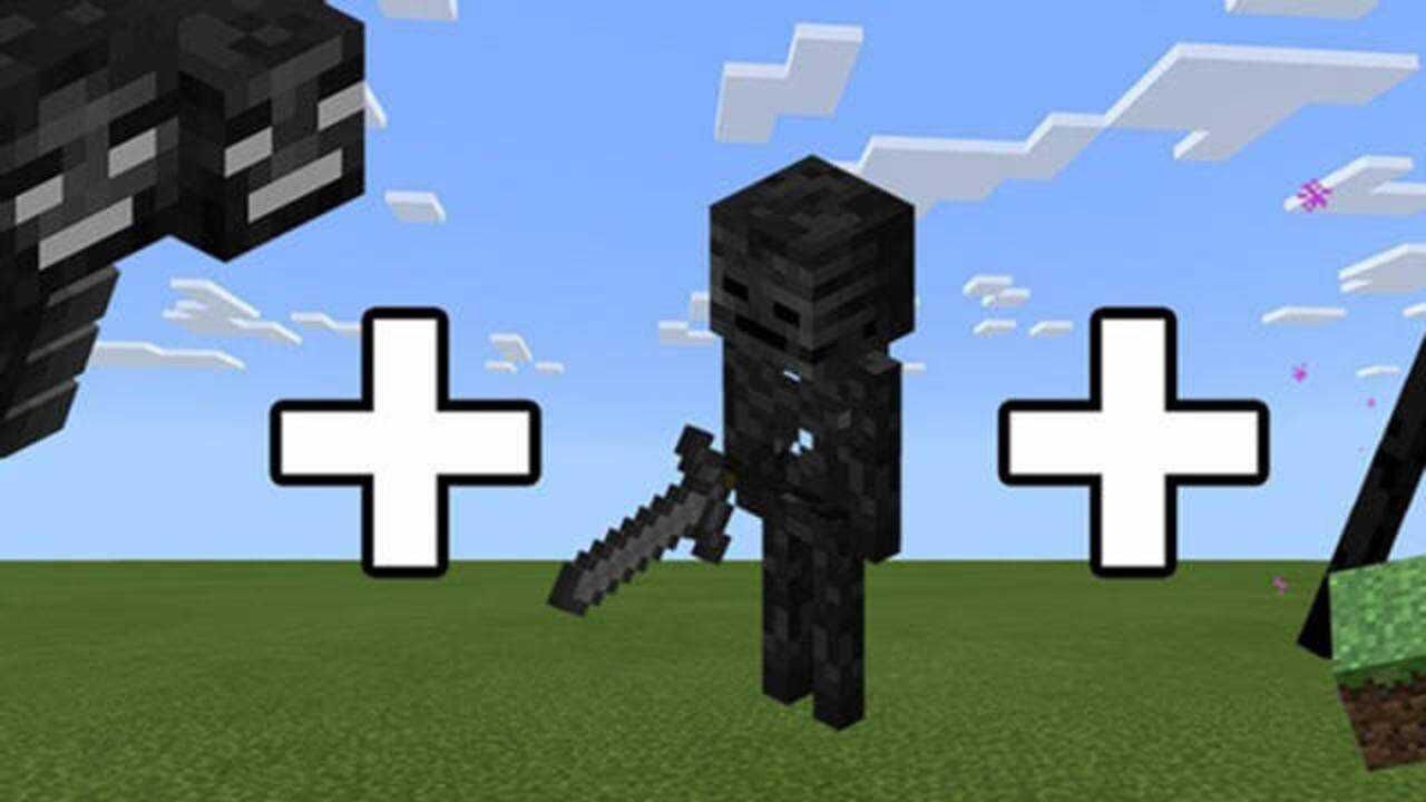 我的世界神奇宝贝:凋零,骷髅和末影人融合,竟然召唤出末影龙?