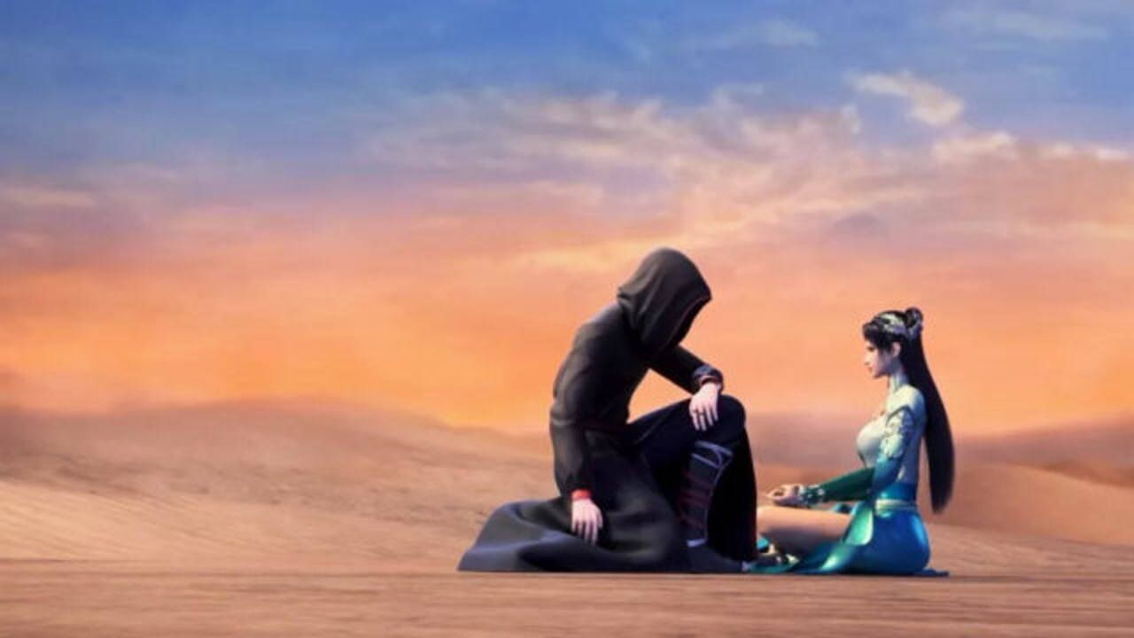 斗破苍穹:萧炎为了云韵,不惜与蛇人族斗王大战,太燃了