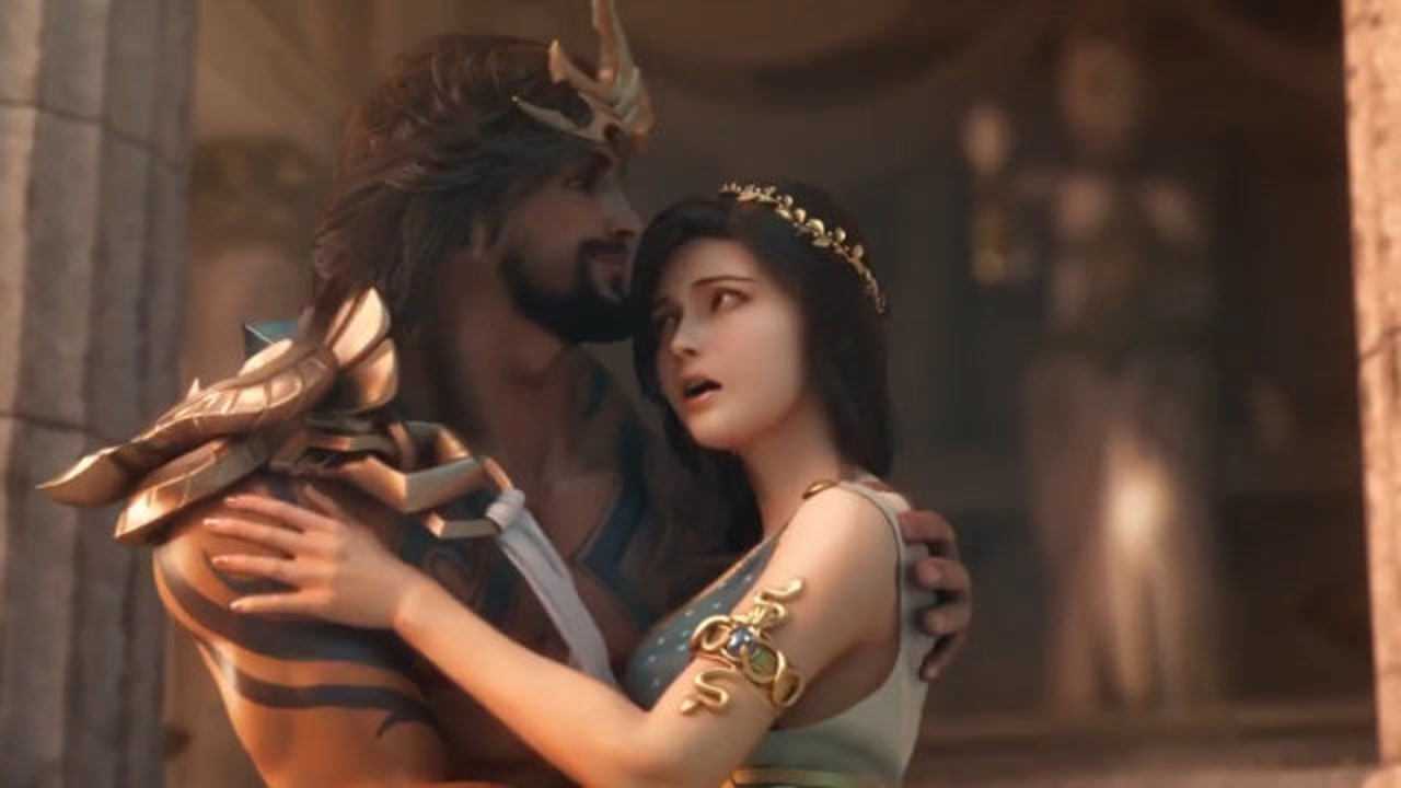 美杜莎被波塞冬强行占有还惨遭雅典娜诅咒最终变成可怕的怪物