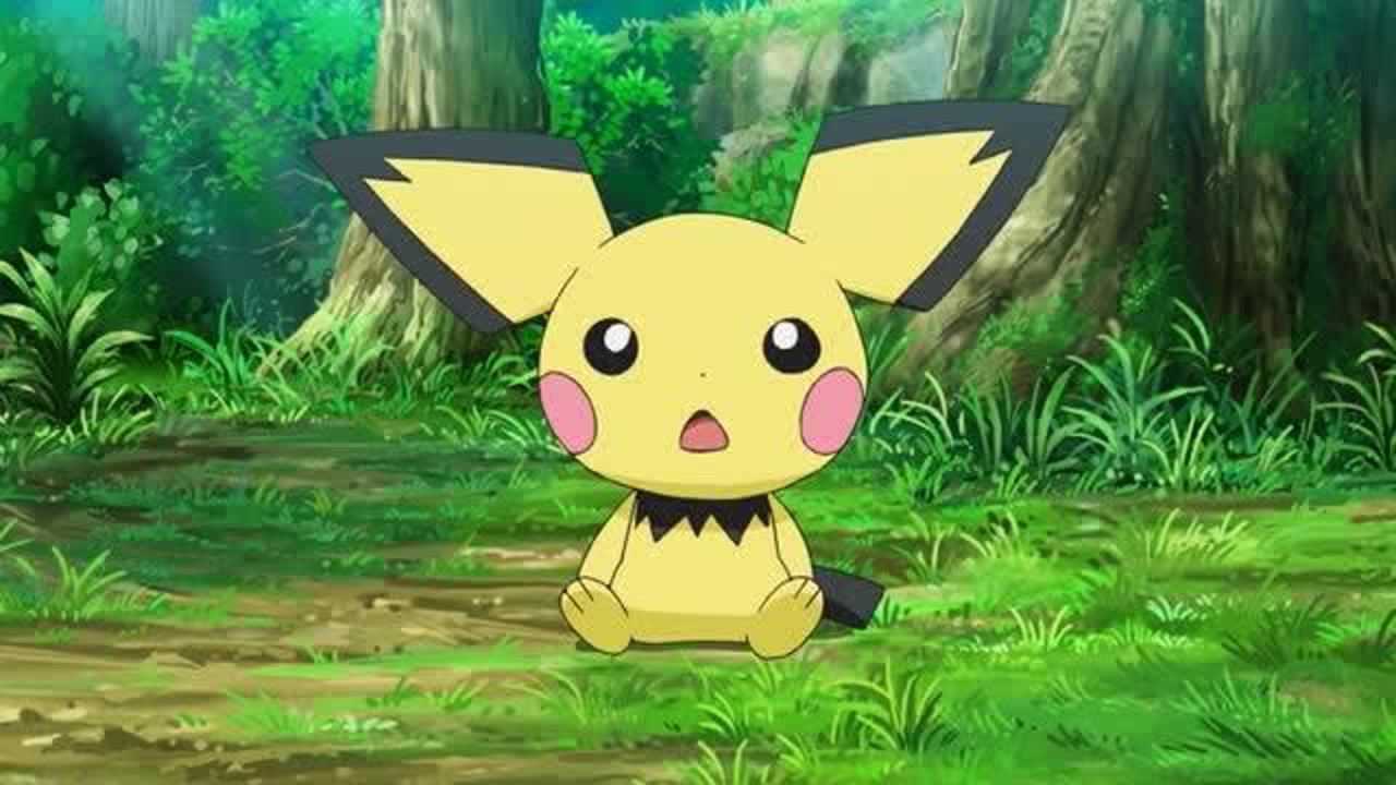 小时候的皮卡丘更可爱,"皮丘,皮丘皮丘"