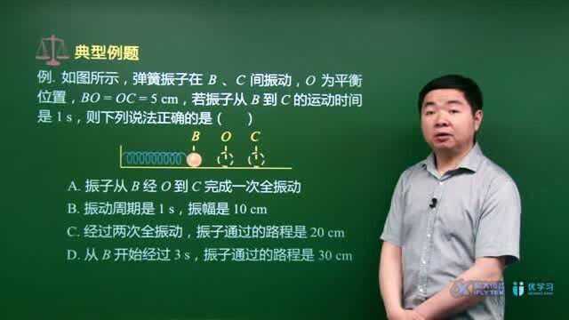 136高中物理本源物理第2版简谐运动振幅、周期和频率