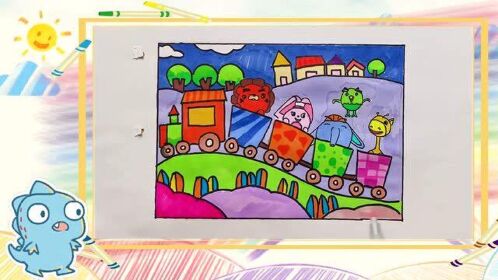 救援宝贝简笔画花样画法丰富画面和瑞克斯一起学画画吧