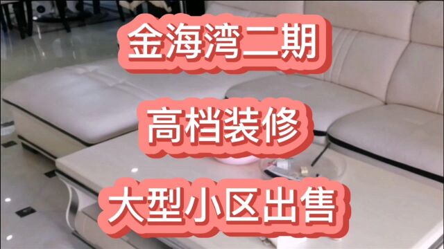 湛江市中心地段金海湾二期大型小区管理高档装修3房出售