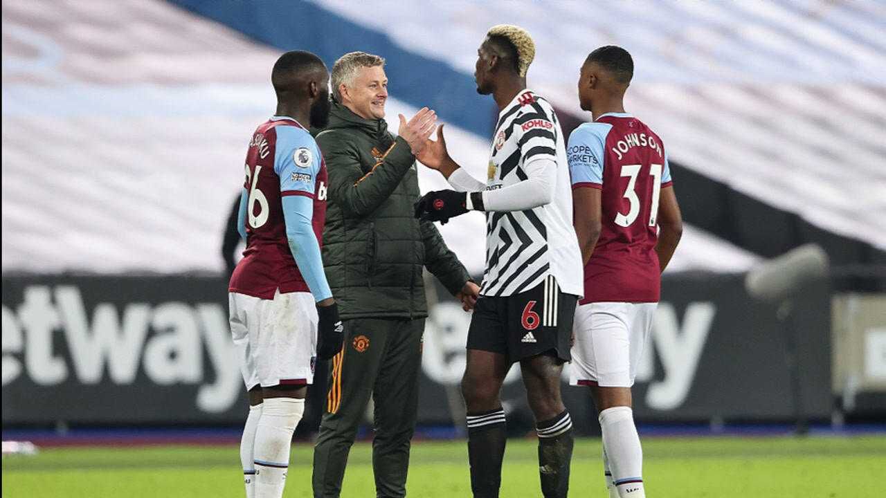 博格巴世界波扳平格林伍德和拉什福德进球曼联连扳三球31西汉姆