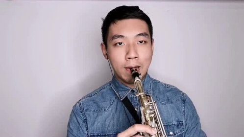 萨克斯双吐打虎上山舌头竟然还能这么快这功力绝