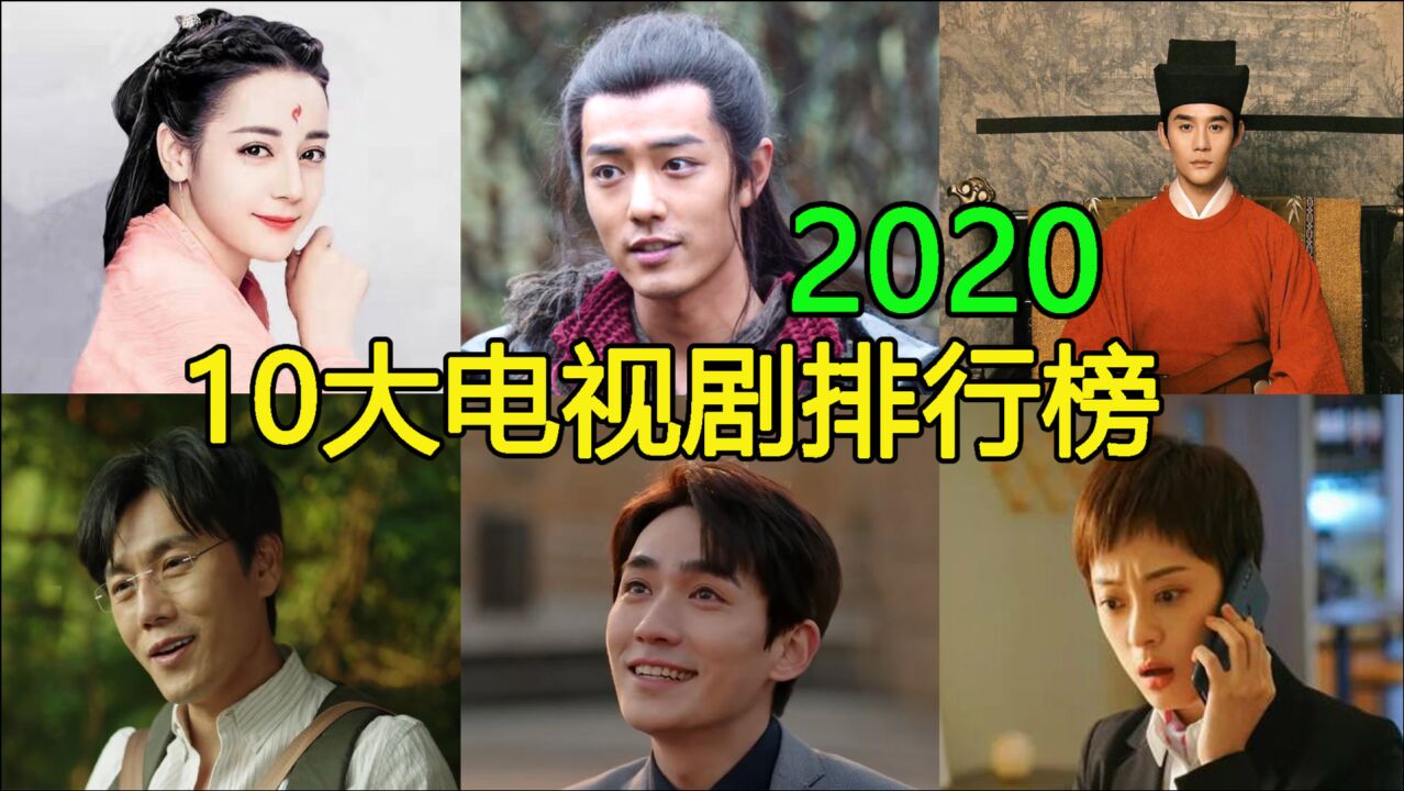 2020中国10大热播电视剧排行榜，收视最高和网络播放量最大的是谁？_高清
