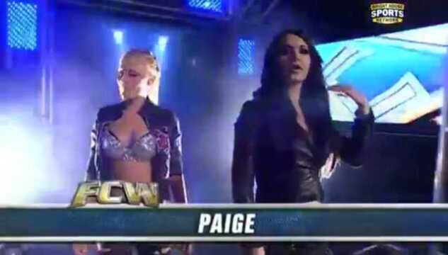 WWE FCW20120610 Audrey Marie vs Paige&Sofia Cortez