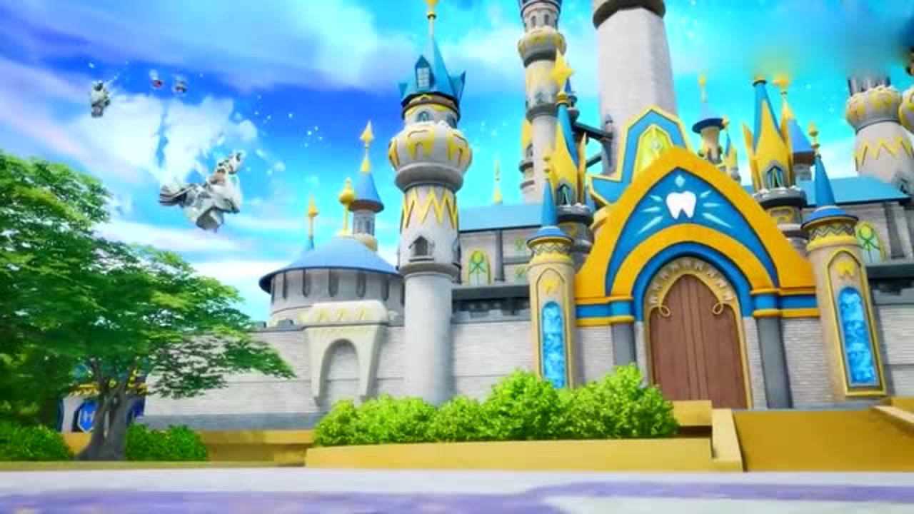 奇幻牙仙堡皮皮是光明使者他战胜了细菌怪皮皮好威武呀