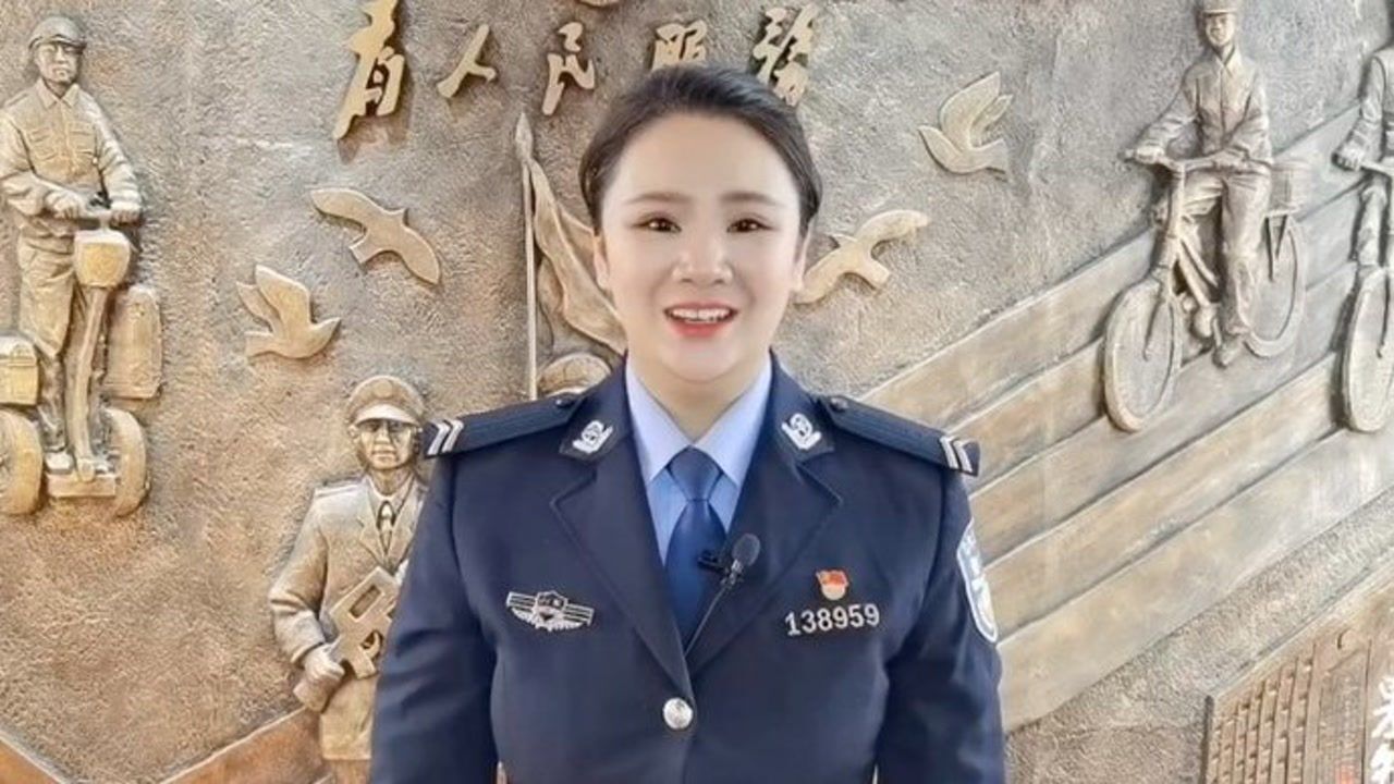 果然视频 | 济南90后女辅警成网红,拍摄普法视频吸粉无数