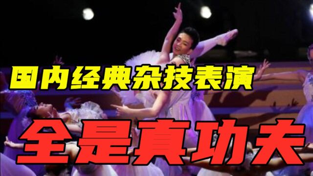 国内精彩杂技表演,演员配合惊艳全场,这操作不得不服,太精彩了!