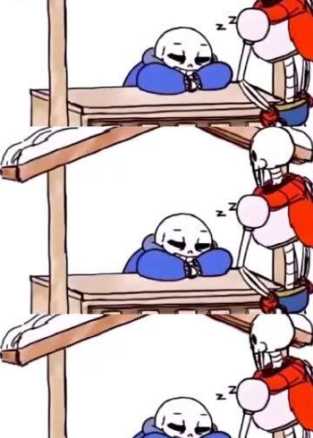 传说之下:当sans睡着的时候,有一群朋友无微不至的关心着