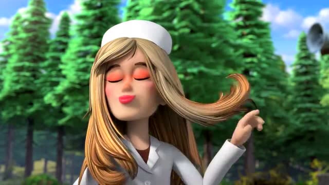 熊出没天才威扮女装欲夺雪豹能力百变造型都被光头强拒之门外