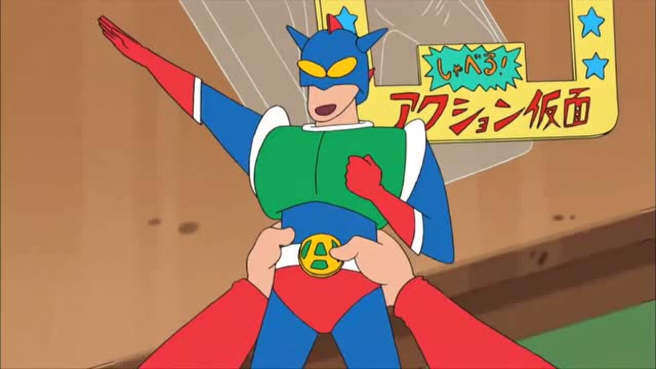 蜡笔小新:会说话的动感超人!小新开心的不得了!