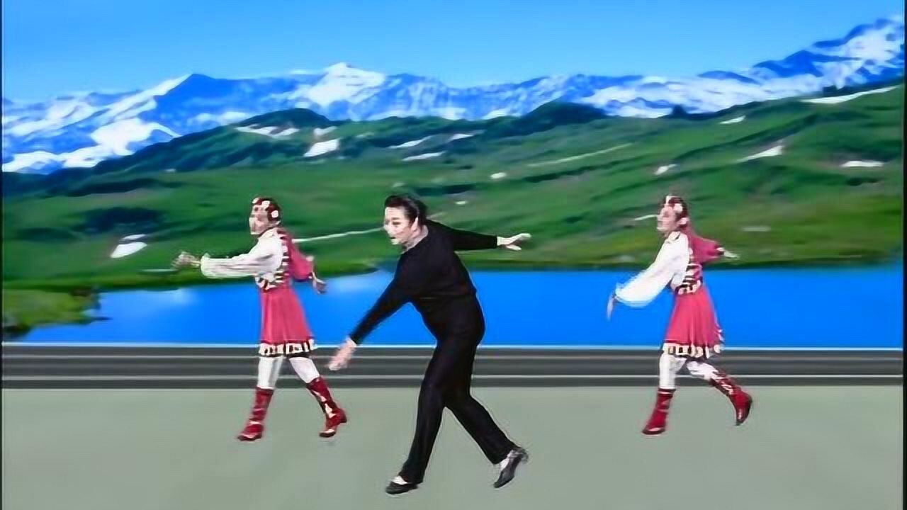 藏族老师讲解锅庄舞主要基本动作！-藏族锅庄舞广场舞蹈教学-_腾讯视频