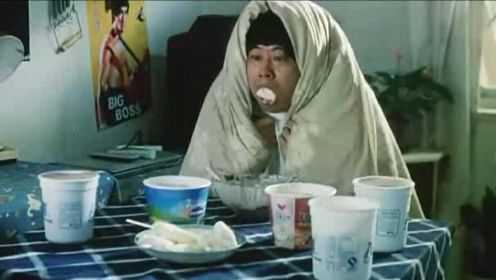 国产喜剧片《大胃王》，潘长江参加大胃王比赛，赢得了一百万奖金