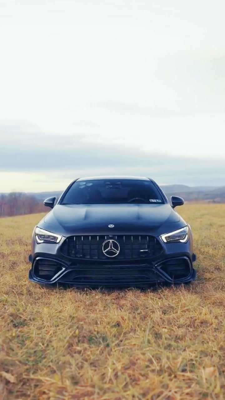 奔驰claa45amg小钢炮亮黑武士