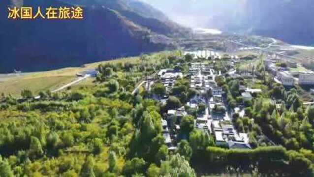 自驾游西藏,探访朗县堆巴塘,村公所场地大设施全风景美,很土豪