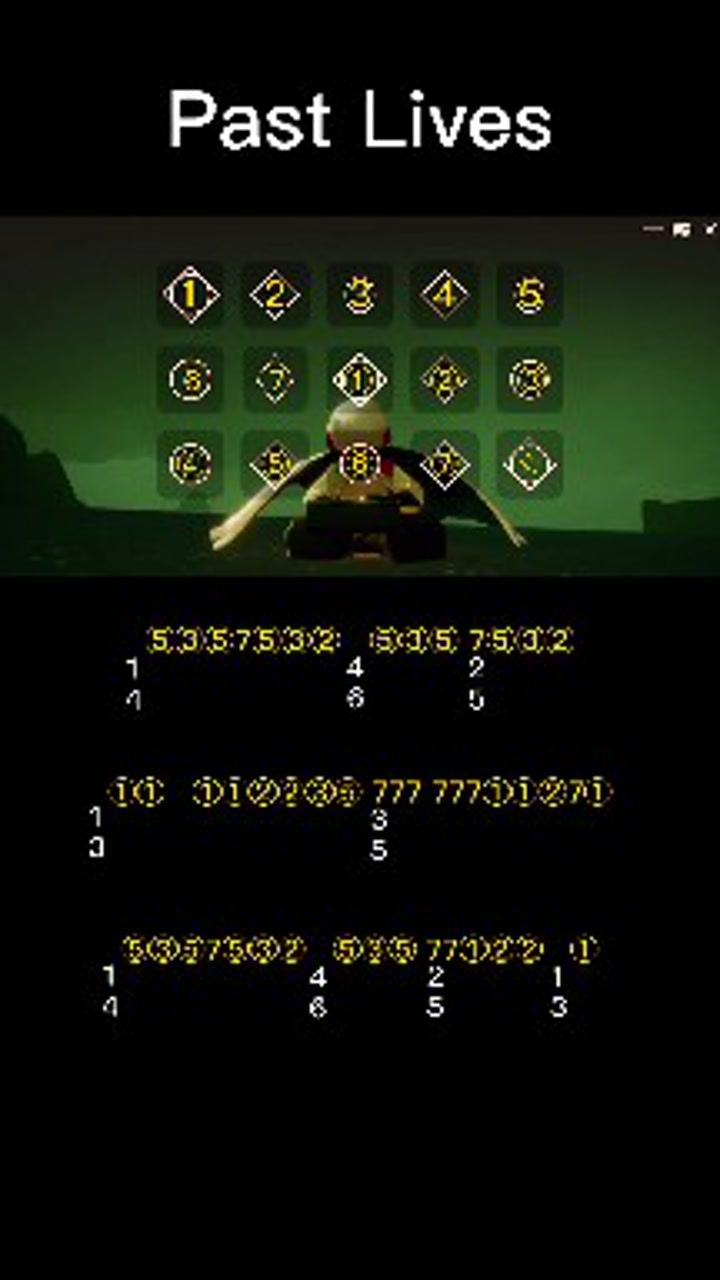 光遇琴谱你绝对听过的温柔歌曲pastlives