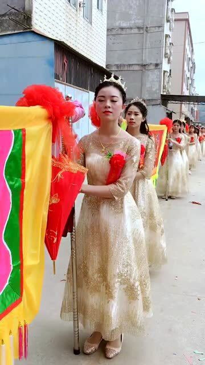 广东潮阳谷饶镇大坑村陈族美女