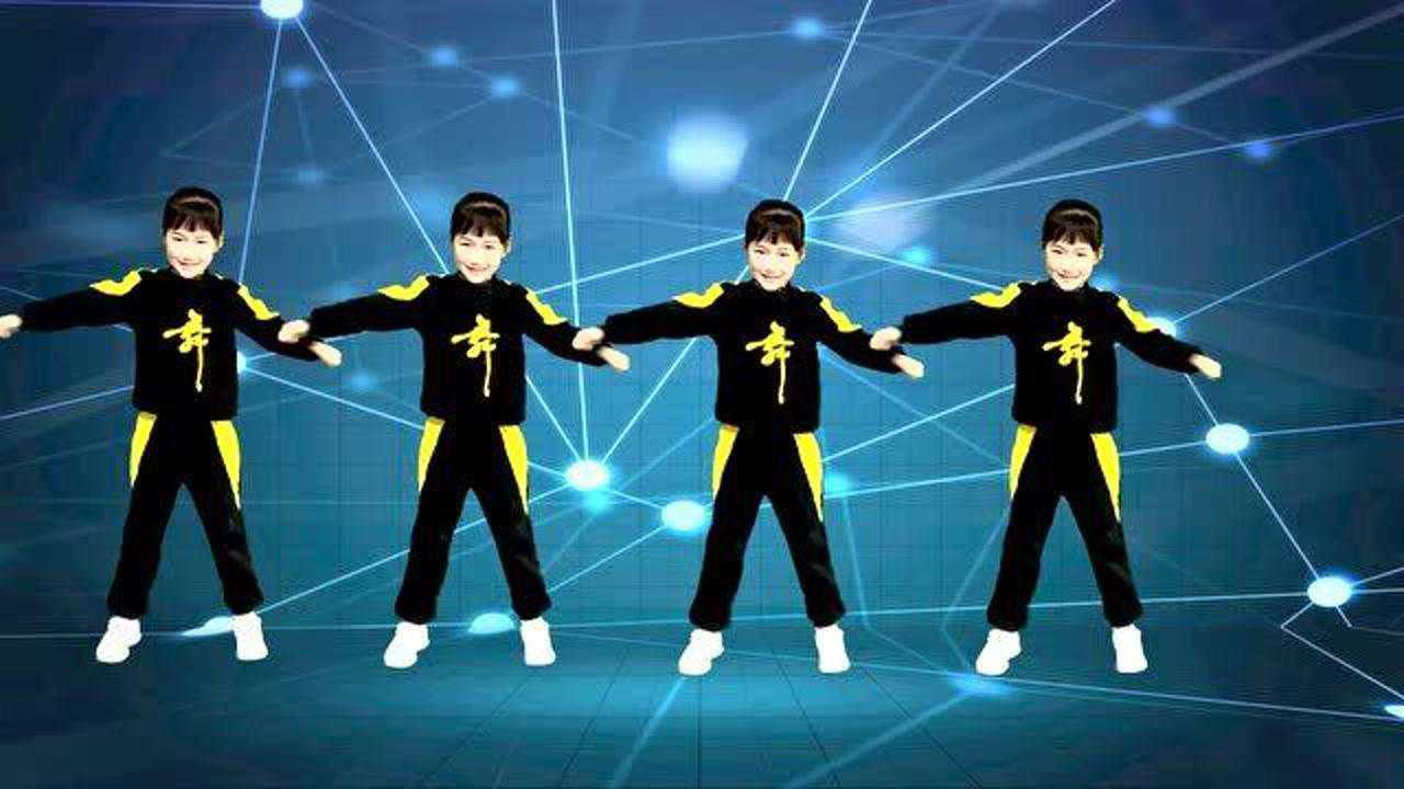 儿童舞蹈弟子规正能量健身舞小朋友跳的太棒了