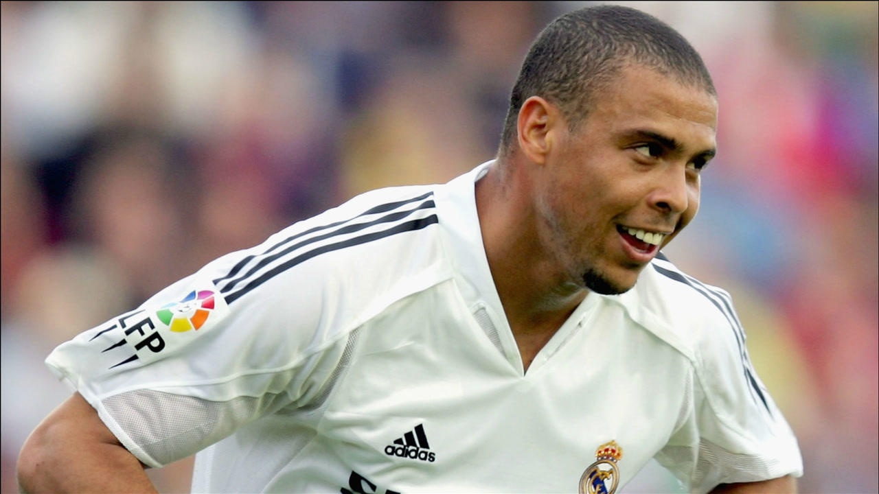 大罗皇马时代进球全记录,一共104个,个个都是经典!