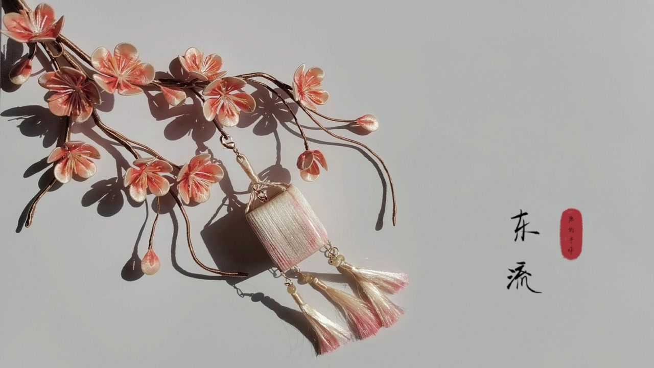 【缠花】十二花神系列·一月梅花#古风汉服##非遗手艺人