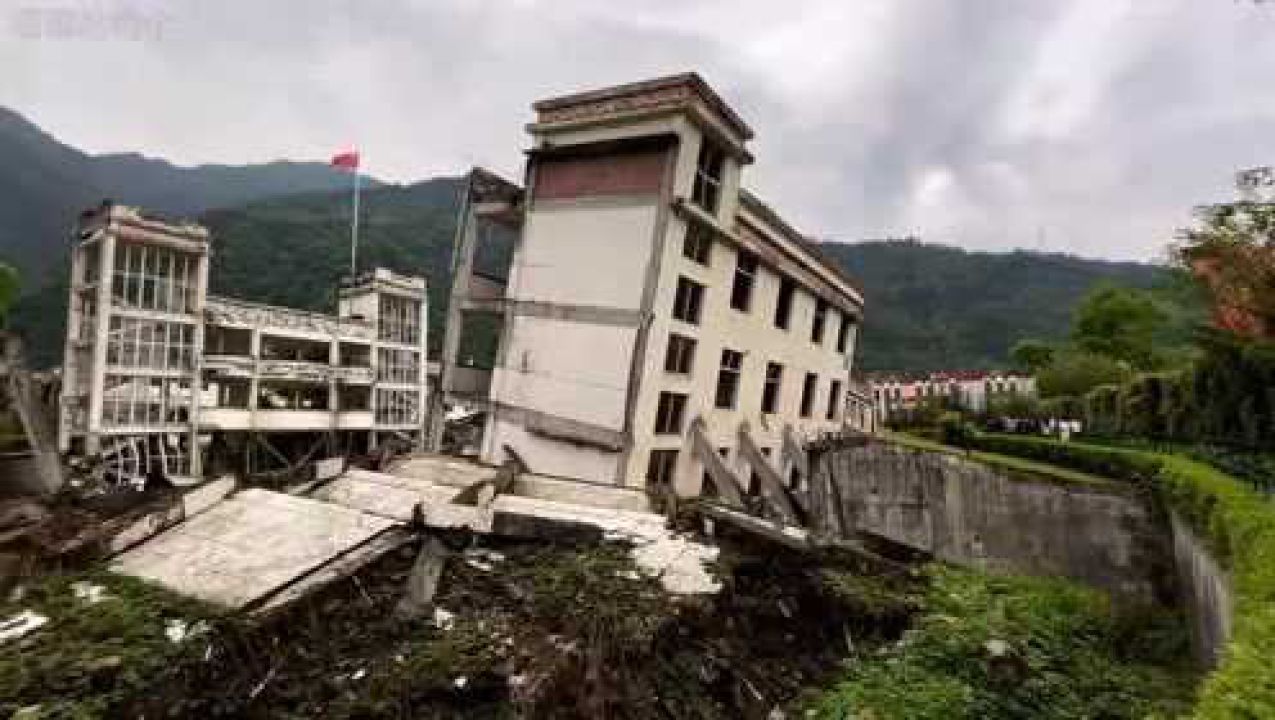512汶川大地震时间已过去了13年实拍地震摧毁的真实场景