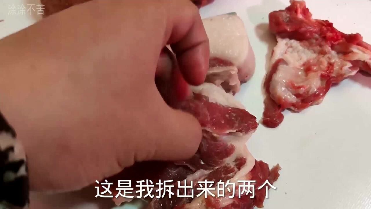 梅花肉毒素多,裡面有膿包和淋巴,豬肉老闆專業講解和能不能吃?