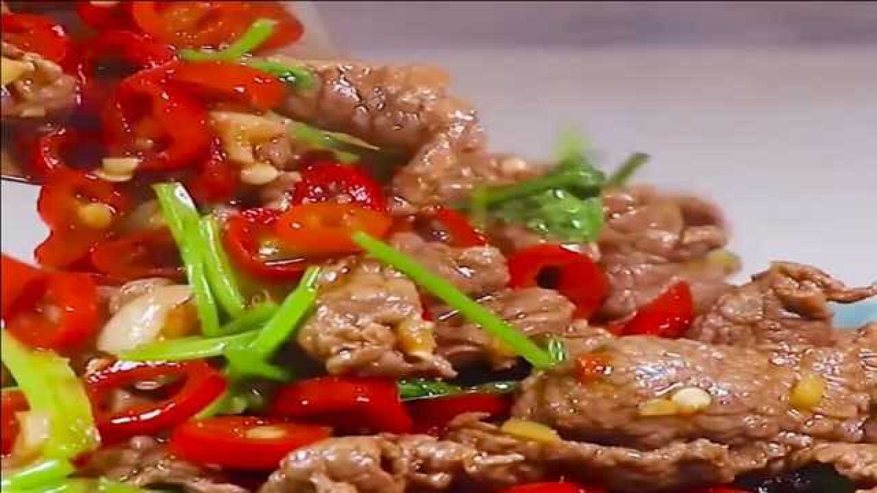 辣椒炒牛肉怎麼炒才能口感滑嫩