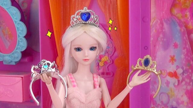 叶罗丽故事 冰公主一口气收到三个王冠,太幸福了吧