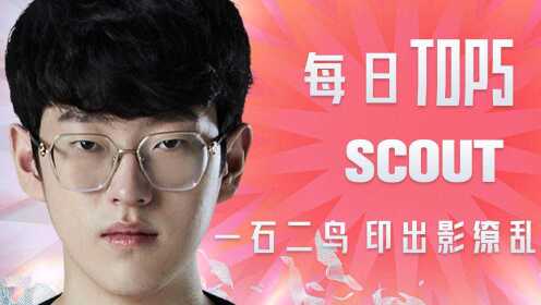 《TOP5》SCOUT 一石二鸟 印出影缭乱