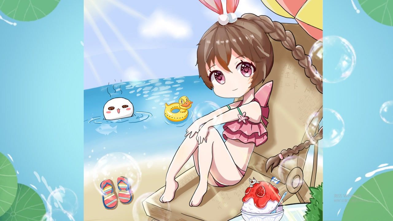 斗罗大陆小舞泳装造型曝光想和你一起度过这个夏天