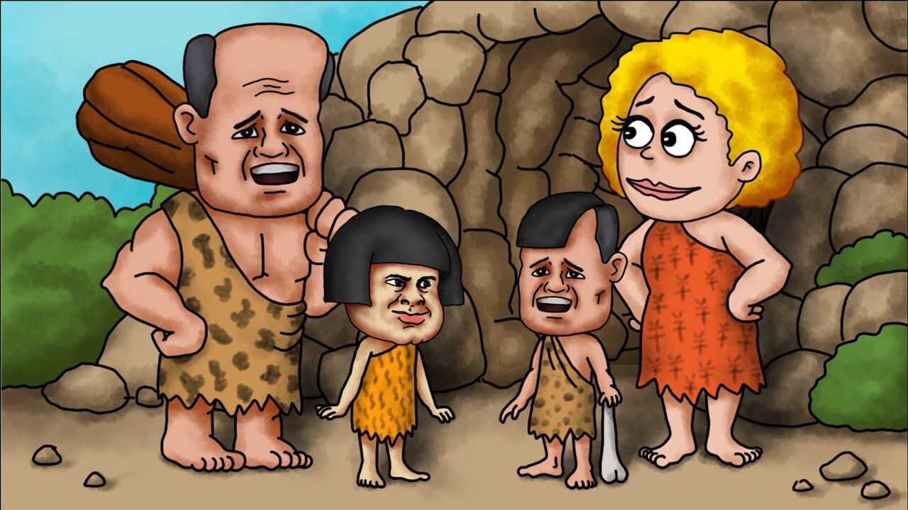 咖子谜题:这些原始人当中,谁是从未来来的?