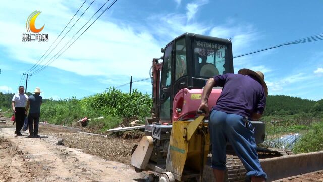 我县多措并举优化农村路网