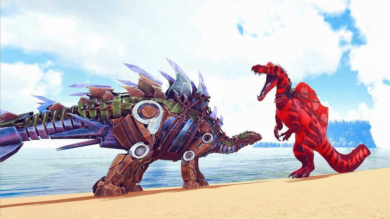 虾米海的那边是敌人进攻野人营地方舟奇幻岛ep3
