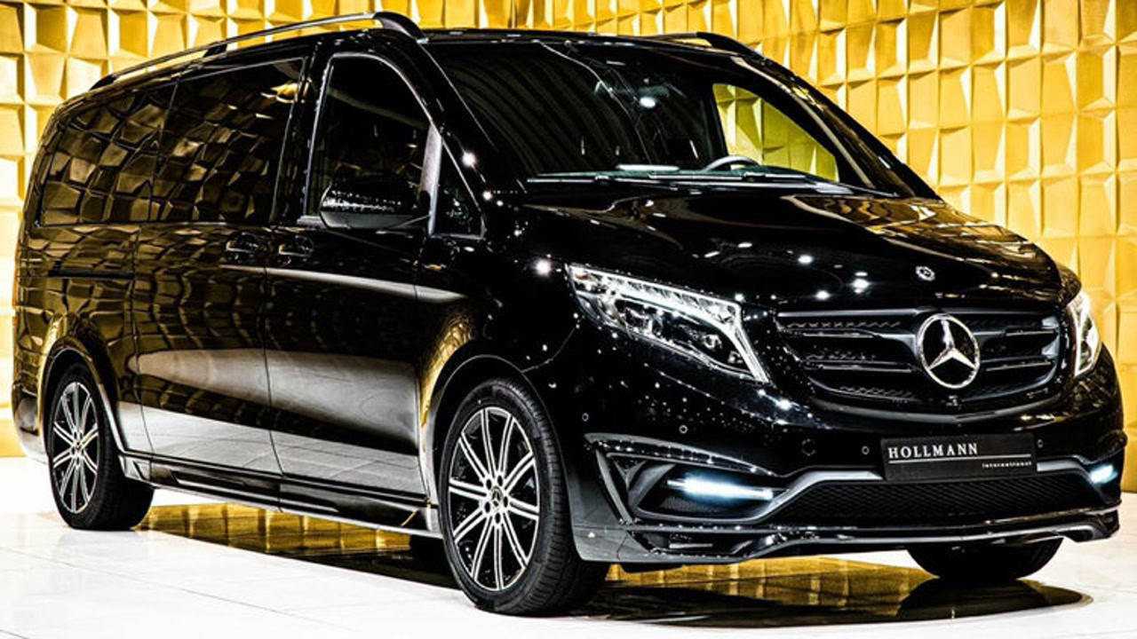 梅赛德斯奔驰v300d 四驱实拍