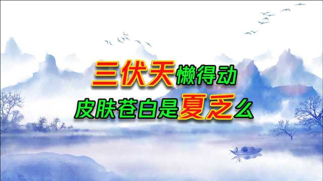 为什么皮肤苍白、困倦乏力?小心可能是气血虚!听听中医怎么讲.