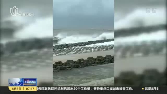 台风“卢碧”在广东汕头南澳县沿海登陆