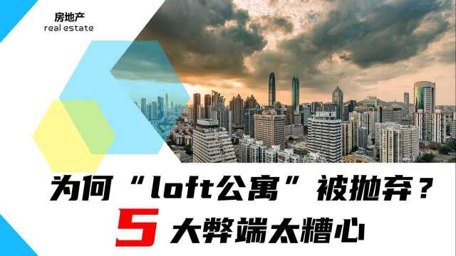 为何“loft公寓”被抛弃?5大弊端太糟心,入手就可能砸手里