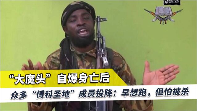 “大魔头”自爆身亡,恐怖组织纷纷成员投降自首,曾被逼引爆炸弹