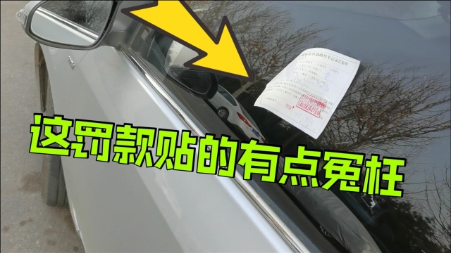 北京停车10分钟竟被贴罚单,心情一下就没了,当场总结几条北京停车经验