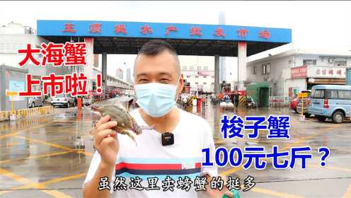大清早探访天津王顶堤水产批发市场，据说这里的螃蟹100元七斤？
